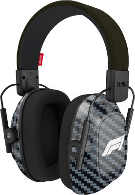 Alpine Hearing Protection Alpine Earmuffs for Adults - Reusable Hearing Protection for Race Events - Adjustable Noise Reduction Headphones Formula 1