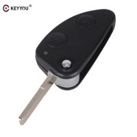 【Chat-support】 islwpi KEYYOU ปุ่ม Entry Remote Key Fob Case สำหรับ Alfa Romeo 147 156 GT