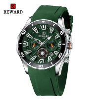 ZZOOI REWARD VIP New Design Watches for Men Fashion Quartz Wrist Watches Waterproof Chronograph Luminous Sport Wristwatch