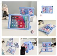 （Hoshi electron）สำหรับ iPad 9.7 Quot; 2018 6th Generation Air 2 1 Case Cover Soft Bubble Silicon Tablet Funda สำหรับ iPad 7 8 9th 10.2นิ้ว2021 Kids Case