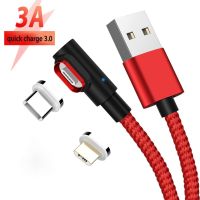 สายไมโคร Usb เก็บข้อมูลแม่เหล็ก,สายสัญญาณแอนดรอยด์-Type C 3a Aliexpress