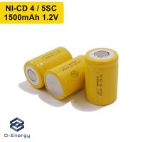 ( โปรโมชั่น++) คุ้มค่า ถ่านชาร์จ NI-CD 4 / 5SC 1500mAh 1.2V ราคาสุดคุ้ม แบ ต เต อร รี่ แบ ต เต อร รี เเ บ ต เต อร รี่ แบ ต เต อร รี่ แห้ง