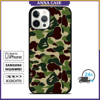 Bape Bathing Ape 2 Phone Case for iPhone 14 Pro Max / iPhone 13 Pro Max / iPhone 12 Pro Max / XS Max / Samsung Galaxy Note 10 Plus / S22 Ultra / S21 Plus Anti-fall Protective Case Cover