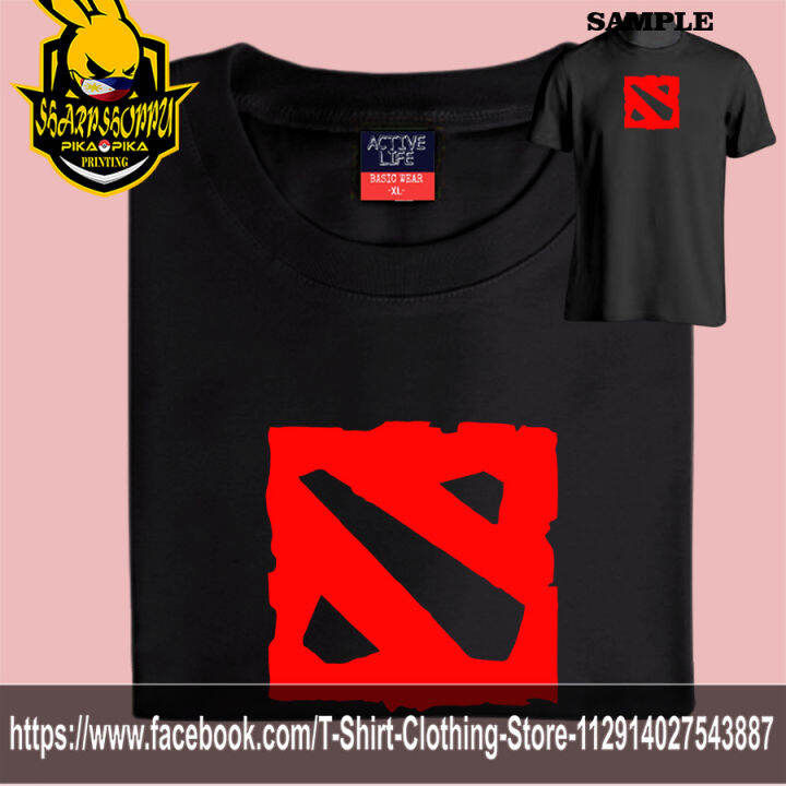 Dota Logo Print & Design Customized T-Shirt Unisex | Lazada Ph