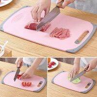 AICOMMERCIAL - เขียงรองหั่นอเนกประสงค์ พร้อมชุดมีด 3 ขนาด Eco cutting board