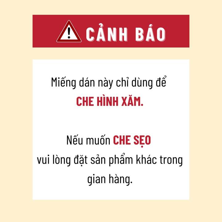 Miếng dán che xăm  che sẹo  thần thánh HÀNG NHẬT BẢN  Shopee Việt Nam