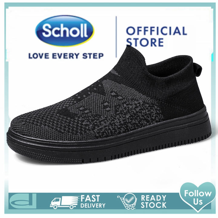 สกอล์-scholl-รองเท้าสกอลล์-scholl-รองเท้า-scholl-รองเท้าแตะแฟชั่นครึ่งเพนนี-ผู้ชายloafersสบายรองเท้าเปิดส้นรองเท้ากีฬาผู้ชายรองเท้าน้ำหนักเบารองเท้าผ้าใบผู้ชายรองเท้าผ้าใบระบายอากาศผู้ชาย-รองเท้าผู้ชา