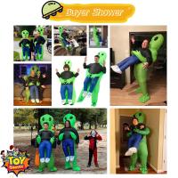 【ForeverBest】Mascot เครื่องแต่งกายแฟนซีคอสเพลย์ Alien Inflatable Alien เครื่องแต่งกายเด็กและผู้ใหญ่ Sizes