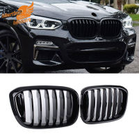 1คู่รถด้านหน้ากระจังหน้าไตอะไหล่เข้ากันได้สำหรับ Bmw X3 G01 X4 G02 2018-2021ดัดแปลงอุปกรณ์เสริม