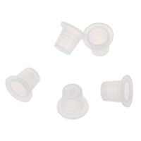 500 Pcs 8mm Small Tattoo Ink Cups Caps for Needle Tip Grip Power Supply Sm