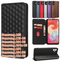 เคสกระเป๋าสตางค์หนังพลิก3D สำหรับ Samsung Galaxy A34 5G A54 Samsung A04e Samsung 4G A04 4G รูปแบบสเตอริโอธุรกิจช่องเสียบบัตรปลอกสำหรับ Samsung พลิก Samsung Galaxy A23 4G Samsung Samsung A24 4G PU นิ่มกระเป๋าสตางค์ TPU โทรศัพท์4G เคสคลุม