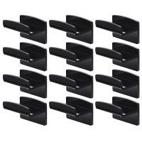 12 Pieces Hat Rack Hat Holder Organizer for Wall Hats Hanger Adhesive Hat Hooks Baseball Cap Display Rack