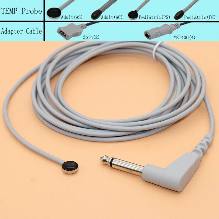 YSI 400 Reusable Temperature Probe,/Pediatric Skin Sur/Esophageal