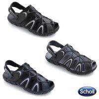 [โค้ด SHFCN4 ลดเพิ่มอีก10%] Scholl Mario Comfort Sandals รองเท้า รัดส้น สกอล์ แท้ รองรับการขี่จักรยาน