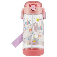 Skater PDSH5-A for children Water bottle Clear With a straw unicorn 480ml PDSH5 bg