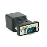 【New-store】 C&amp;T e-MartMall DB9ตัวผู้/ตัวเมียเป็น DB9 RJ45ตัวเมียเพื่อ RJ45ตัวเชื่อมอะแดปเตอร์ Cab-9as-fdte แบบแยกส่วน Rs232สำหรับ Db9คอมพิวเตอร์