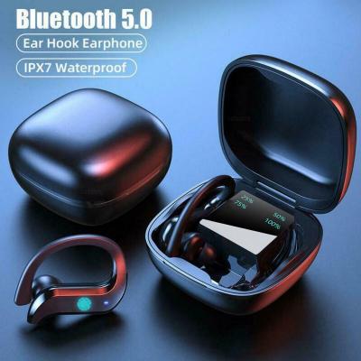 Wireless Earphones Sport Earbuds In-ear Bluetooth-compatible IPX7 Waterproof Sweatproof Touch Control Wireless Headphones