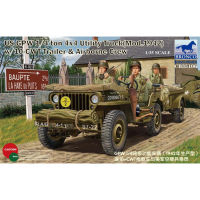 CB35106โมเดลบรองโก1/35 US GPW 1/4ตัน4X 4รถบรรทุกอเนกประสงค์ (Mod.1942) พร้อมชุดสร้างชุดประกอบโมเดลพลาสติก