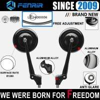 ☾Res.♚Emark ด้านข้างกระจกรถจักรยานยนต์สำหรับฮอนด้ากบฏ CB300R CB650R ยามาฮ่า XSR125 XSR700 XSR900คาวาซากิ Z650RS Z900RS SV650ซูซูกิ