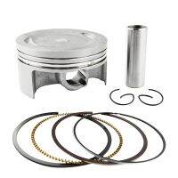 “：{}” Motorcycle Size 74Mm STD ~ +100 Piston Rings Kit For YAMAHA YBR250 XG250 TRICKER YFM25R Raptor 250 XT250 Serow YS250