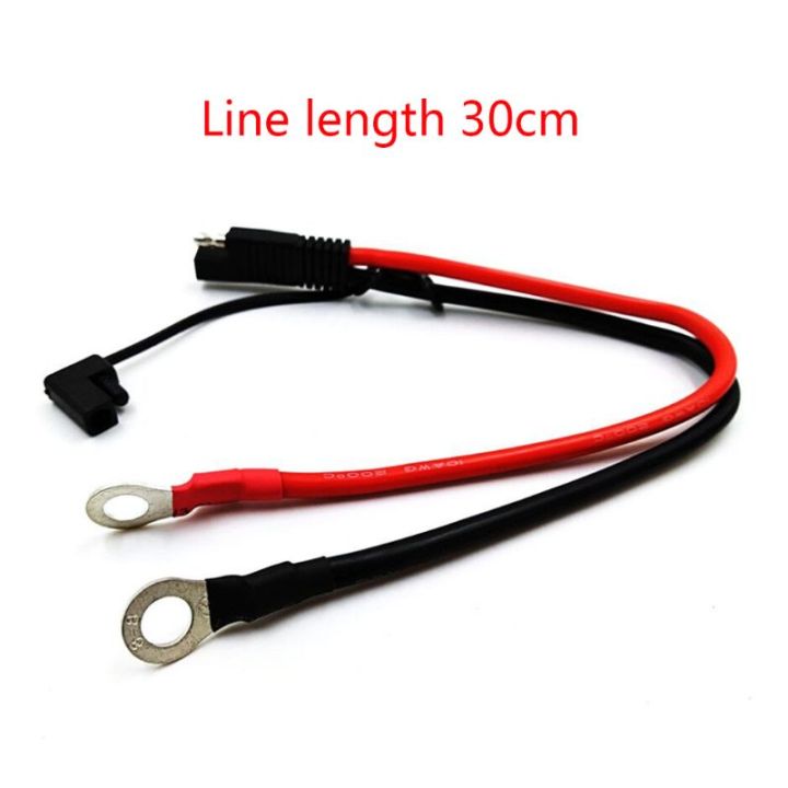 สายชาร์จแบตเตอรี่-sae-ถึง-o-ring-terminal-connectors-harness-10awg-quick-disconnect-sae-cable-for-motorcycles-cars