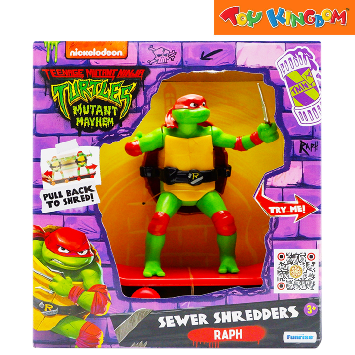 Teenage Mutant Ninja Turtles Sewer Shredders Movie Raph Action Figures ...