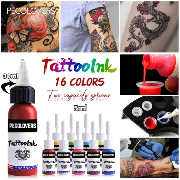 What kind of pen do tattoo artists use when freehand drawing on skin   Quora