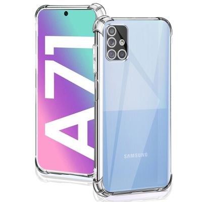 แฟชั่นที่สร้างสรรค์สำหรับ Samsung Galaxy A71 4G เคสใสกันกระแทกกรอบซิลิโคนอ่อนนุ่มสำหรับ Samsung A71เคสใสสำหรับ Samsung A71 Funda Coque