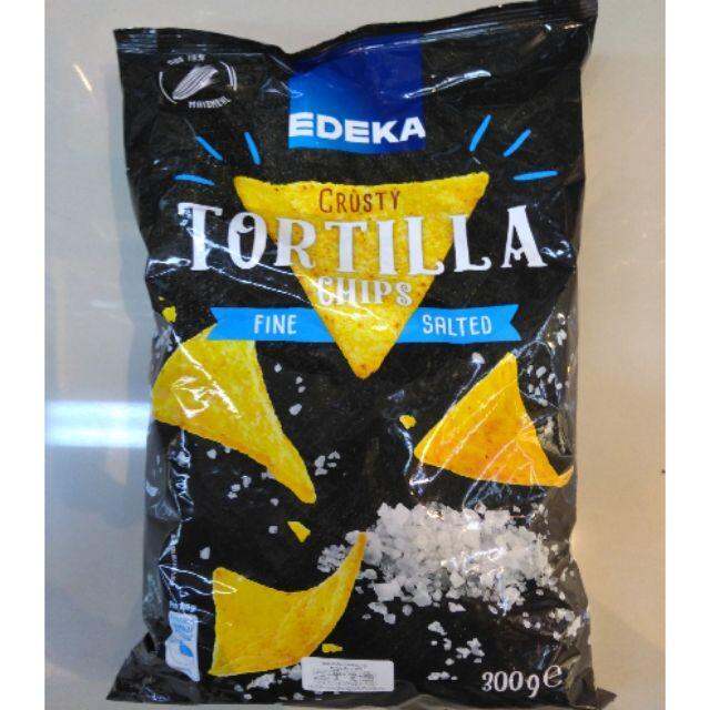 ขายดี (แพ็ค 2) Edeka Salted Tortilla Chips 300g Lazada.co.th