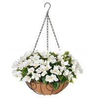 Office Romantic Porch Party DIY Craft With Flowers Guesthouses Indoor Outdoor Garden Home Decor Wedding Yard Artificial Hanging Basket