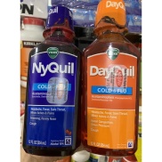 Siro hocamsot DayQuil & NyQuil Powerful Cold & Flu Severe 1.06L của Mỹ 2