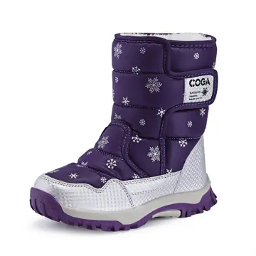 Girls purple deals winter boots