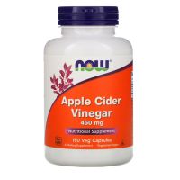 Now Foods, Apple Cider Vinegar, High Potency, 450 mg, 180 Capsules