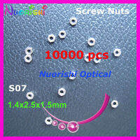 S07 10000pcs Glasses Eyewear Eyeglass Sunglasses Sunglass Mini Screw Caps Nuts Screws Size 1.4mm 1.2mm Free Shipping