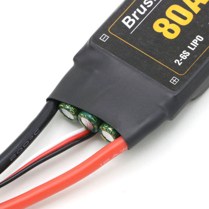 mitoot-80a-ไร้แปรงตัวควบคุมความเร็ว-esc-2-6s-พร้อม5v-5a-ubec-สำหรับ-rc-บังคับวิทยุ-fpv-เครื่องบินเฮลิคอปเตอร์