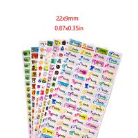 100Pcs Personal Name Stickers Waterproof Cute Custom children stickers For Daycare Scrapbook School Scrapbooking stickers Stickers Labels