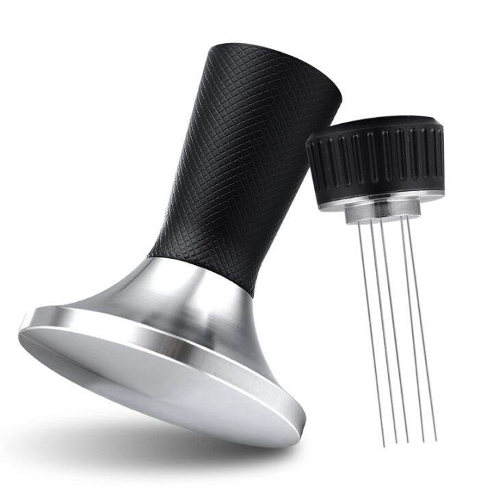 1 Piece 2 in 1 53.3mm Coffee WDT Tool Coffee Tamper with Stirrer