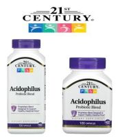 21st Century, Acidophilus Probiotic Blend, 100 and 150 Capsules