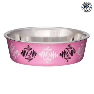 ชามอาหารสัตว์เลี้ยง Loving Pets Bella bowls ที่มีฐานยางชิลิโคน