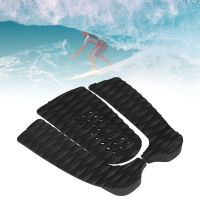 3 ชิ้น EVA กระดานโต้คลื่นดาดฟ้า Traction Pads AntiSkid Surf Deck Pad Mat สำหรับ Skimboard อุปกรณ์เสริม