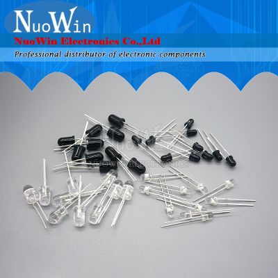 10pairs 3mm 5mm 940nm LEDs Infrared Emitter and IR Receiver Diode Diodes for arduino