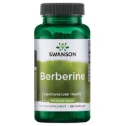 Viên uống Swanson Berberine 400mg 60 viên hỗ trợ kiểm soát đường huyết và