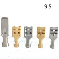 20pcs 9.5mm Terminal Male Female Spade Connector