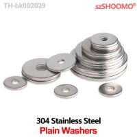 ☏∈ 304 Stainless Steel Plain Washers Bolt Flat Gasket M1.6 M2 M2.5 M3 M4 M5 M6 M8 M10 M12 M14 M16 M20 M36