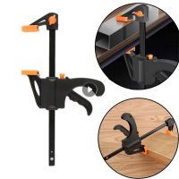 4Inch Wood Working Mini F Clamp Clip Quick Ratchet Clip Heavy Duty Woodworking Bar Clamps Kits DIY Carpentry Hand Gadgets