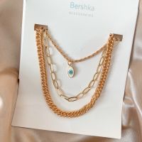 **** Bershka เซตสร้อย 3 เส้น คุ้มมากๆ ขนาดดูที่รูปถัดไปจ้า ส่งสินค้า ภายใน3วันทำการ หรือ เร็วกว่า ไม่รับงานรีบเร่ง เด้อจ้าาาา