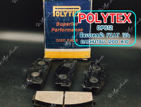 POLYTEX ดิสเบรคหน้า  FORNT FIAT124, DAIHUTSU 1200 A10 (DP612)