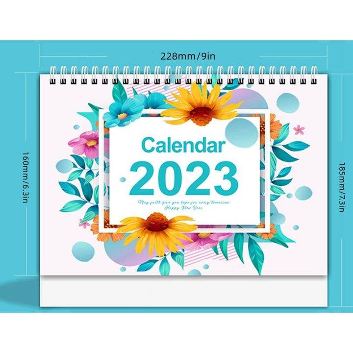 2023-small-desk-calendar-9inch-x-7-3inch-colorful-monthly-designs-for-planning-and-organizing-for-home-or-office