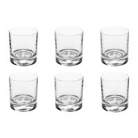 ☞♣  Italian Fornasettiy clear face printing glass heat-resistant transparent cup set