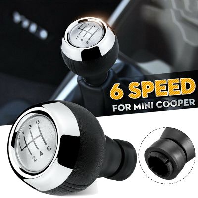 6 Speed Manual Car Gear Shift Knob Stick Shifter Lever for Mini Cooper R50 R53 R55 R56 R60
